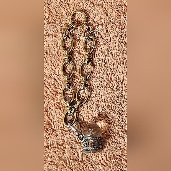 Juicy Couture Fortune Teller Love Crystal Ball Charm Bracelet Globe Pave Future - Picture 8 of 11